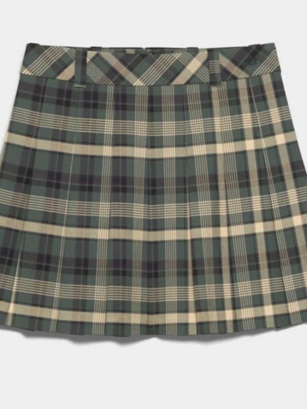 Aritzia Olive Micro Skirt